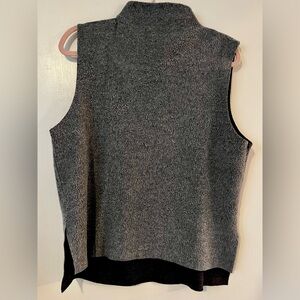 Gray Sleeveless Women's Sweater